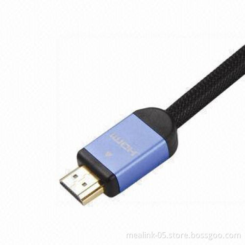Metal Head HDMI Cable, 1.4 Version M/M, Supports 3-D